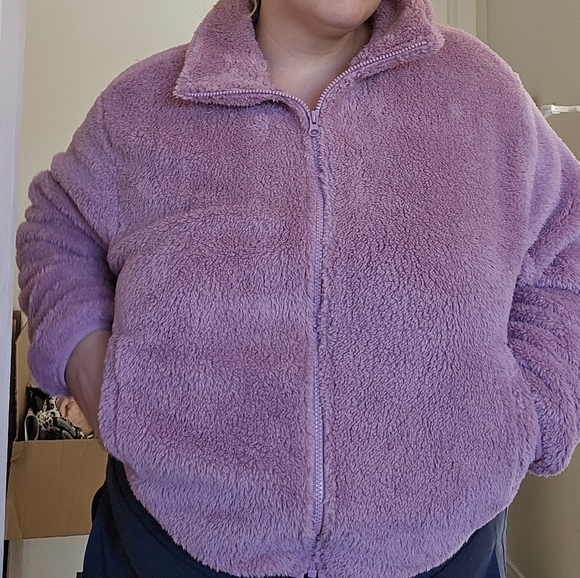 (2 for$60)Old Navy Sherpa Sweater Fuzzy Soft Zip up XL - Picture 10 of 14